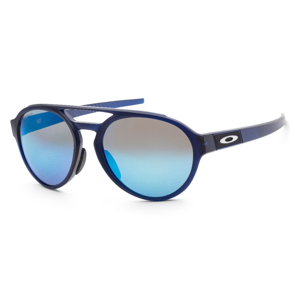 Oakley Forager 58mm Matte Frame Prizm Sapphire Polarized Lenses - New in…